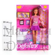 Кукла DEFA LUCY в ванной комнате с аксессуарами